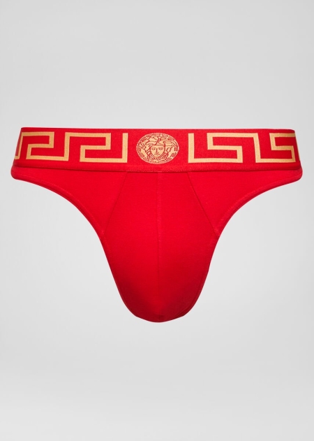 Tanga Versace Versace Greca Border Barbati | QXCLIVB-61